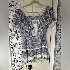 Olivaceous Celeste Mini Dress